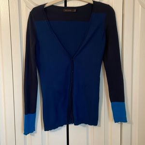 The Limited color block cardigan